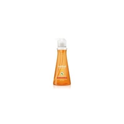 Method Dish Soap, Clementine, 18 oz. Pump Bottle (MTH00735)