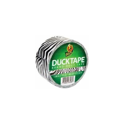 Duck Colored Duct Tape, 1.88 x 10 yds, 3 Core, Zebra (DUC1398132)