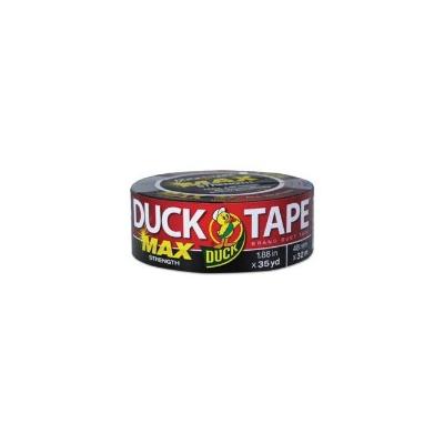 Duck MAX Duct Tape, 1.88 x 35 yds, 3 Core, Black (DUC240867)