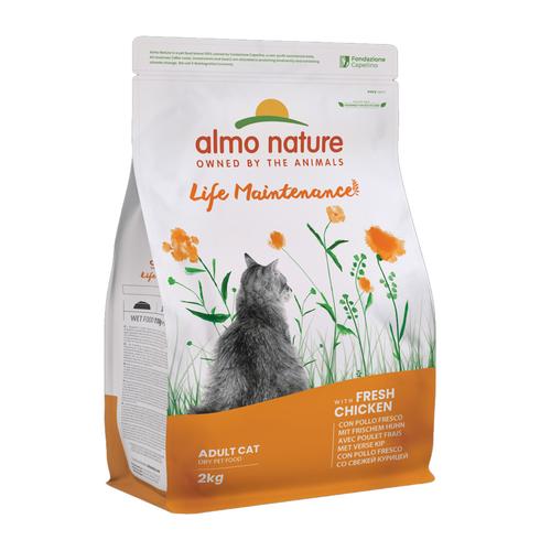 2kg Huhn & Reis Almo Nature Holistic Katzenfutter trocken