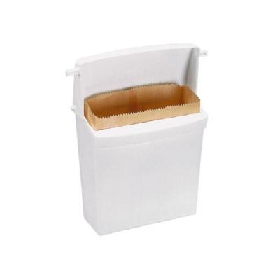Trash Bags 8-1/2 in. Waxed Bags for Sanitary Napkin Receptacle (250-Count) Brown FG6141000000