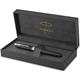 Parker Sonnet Rollerball Pen | Matte Black Lacquer with Palladium Trim | Fine Point Black Ink | Gift Box