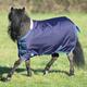 Shires Miniture Tempest Turnout Rug - Navy/Turquoise 3ft9