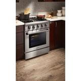 Thor Kitchen 30" 4.2 cu ft. Slide-in Dual Fuel Range, Metal in Gray | 35.5 H x 30 W x 27.85 D in | Wayfair HRD3088U