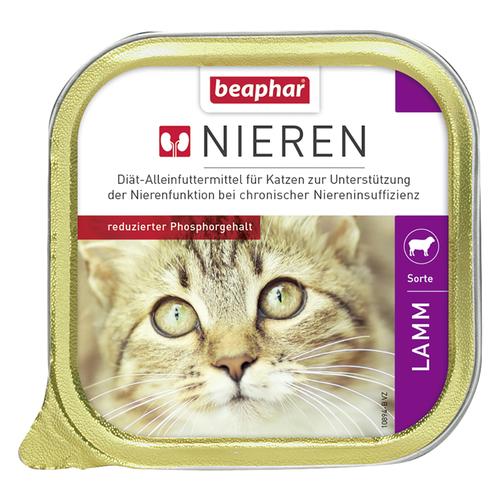 24x100g Nieren-Diät Mix-Paket beaphar Katzenfutter nass