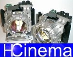 Ersatzlampe PANASONIC PT-DZ110X ET-LAD310W / ET-LAD310AW Doppel Lampe Image
