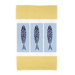 Breakwater Bay Microfiber Beach Towel Polyester in Blue/Yellow | Wayfair BRWT7316 34521812