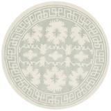 Gray/White 60 x 0.63 in Area Rug - Bungalow Rose Rudra Hand-Tufted Wool Gray/Ivory Area Rug Wool | 60 W x 0.63 D in | Wayfair CHLH8870 34549742
