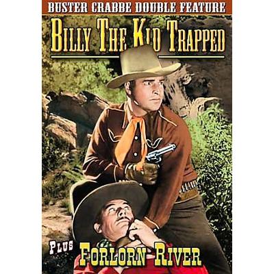 Buster Crabbe Double Feature: Billy the Kid Trapped/Forlorn River [DVD]