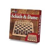 Holz - Schach & Dame