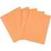 Staples Brights Multipurpose Colored Paper 20 lbs. 8.5 x 11 Orange 500/Ream (25208)