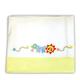 Zigozago - Baby Bedding Set Crib cot pram Linen Embroidered Sheets Toys; Size: Crib/pram 75 x 90 cm; Color: Yellow