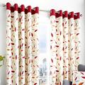 Fusion - Beechwood - Curtains, 229 x 229cm, Red