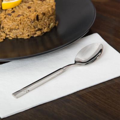 World Tableware 988 001 Zephyr 6 1/4" 18/8 Stainless Steel Extra Heavy Weight Teaspoon - 36/Case