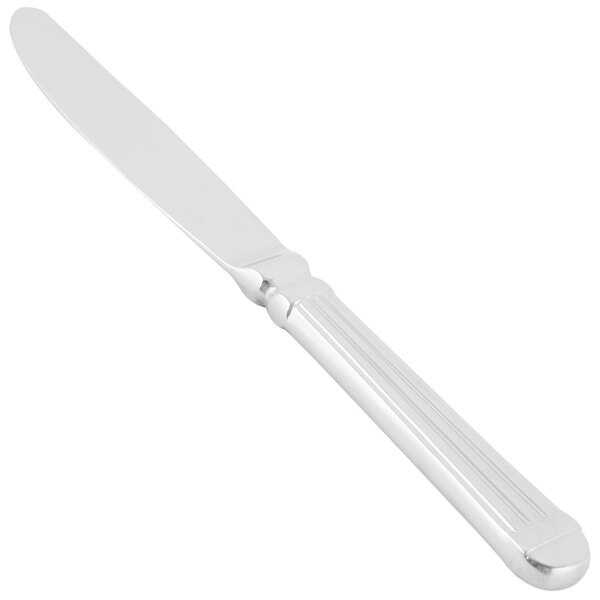 Libbey 983 554 Aegean 7 1/4" 18/8 Stainless Steel Extra Heavy Weight Bread and Butter Knife - 36/Case