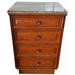 Silkroad Exclusive 4 Drawer Accent Chest Wood/Stone in Brown/Gray | 34 H x 20.5 W x 17 D in | Wayfair HYP-0206-BB-M