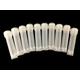 500 x 2ml Plastic Test Tube Vial Container - Clear Screw Cap with O Ring seal
