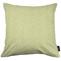 McAlister Textiles Sage Green Herringbone Throw Pillow Cover With Filling - Decorative Tweed Feel Scatter Cushion 43x43 Cm - 17x17 Inches