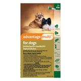 Advantage Multi for Small Dogs 3-9 Lbs (Green) 6 Doses