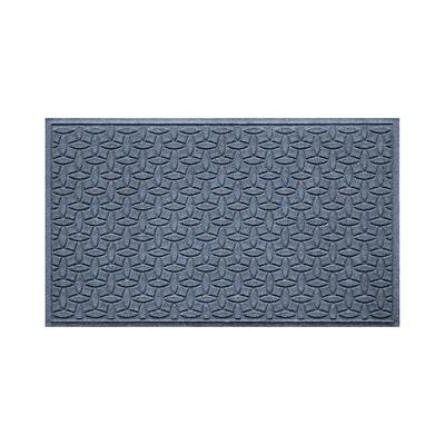 Water & Dirt Shield Ellipse Commercial Grade Door Mat - Charcoal, Small (23" x 35") - Frontgate