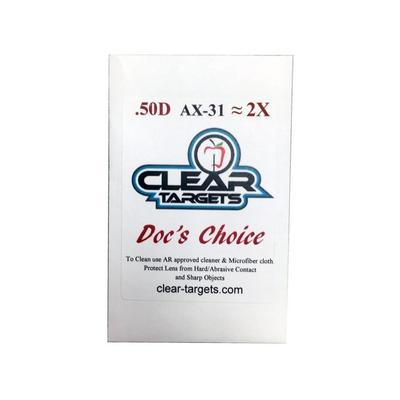 Axcel Docs Choice Lens X-31 2X AX31-CTDC-2X