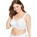 Plus Size Women's Exquisite Form® Fully® Original Support Wireless Bra #5100532 by Exquisite Form in White (Size 40 C)