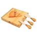 True Brands Marquez 5 Piece Cheese Board & Platter Set Bamboo in Brown | Wayfair 2108