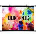 Duronic BPS70/43 Simple Bar Wall Mountable HD Projection Screen for | School | Theatre | Cinema | Home Projector Screen – 70” -4:3 Matte White Screen (Size: 142 X 107cm)
