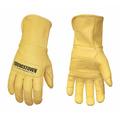 Youngstown Glove Co Leather 3D Pattern Gloves Tan 2XL PR 11-3245-60-XXL