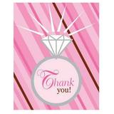 Bridal Shower Bride 2 Be Dots Thank You Notes w/ Envelopes (8ct)