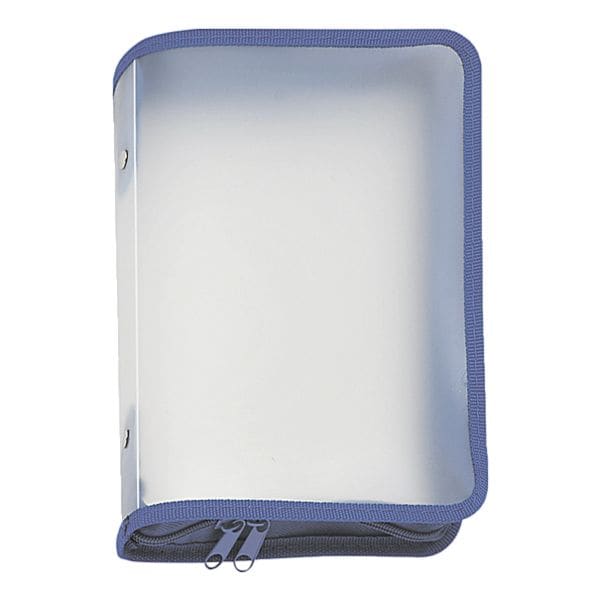 Foldersys Reißverschlussmappe A5 300 Blatt blau, 16.5x23 cm Image