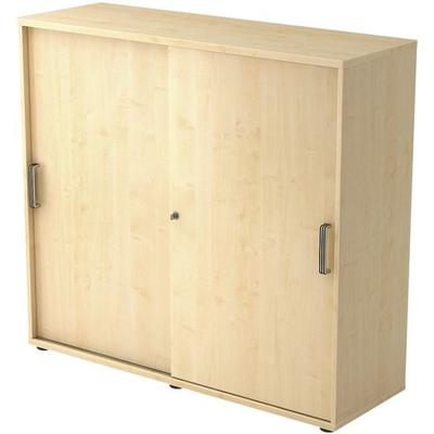 Schiebetürenschrank »R-Line« braun, HAMMERBACHER, 120x110x40 cm