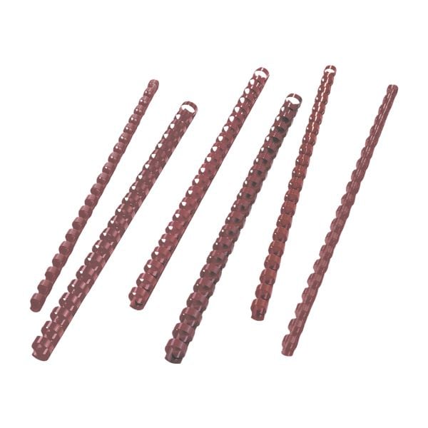 GBC Plastikbinderücken Ø 10 mm rot Image