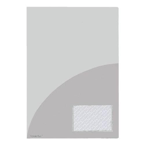 Angebotsmappe »Twin« transparent, Foldersys, 22.5x30.6 cm