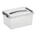 sunware Ablagebox »the q-line« 6 Liter H6160102 transparent, 20x14x30 cm