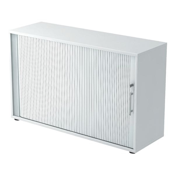 HAMMERBACHER Querrollladenschrank »Flexiline II« 120 cm breit 2 OH weiß, 120x74.8x40 cm Image