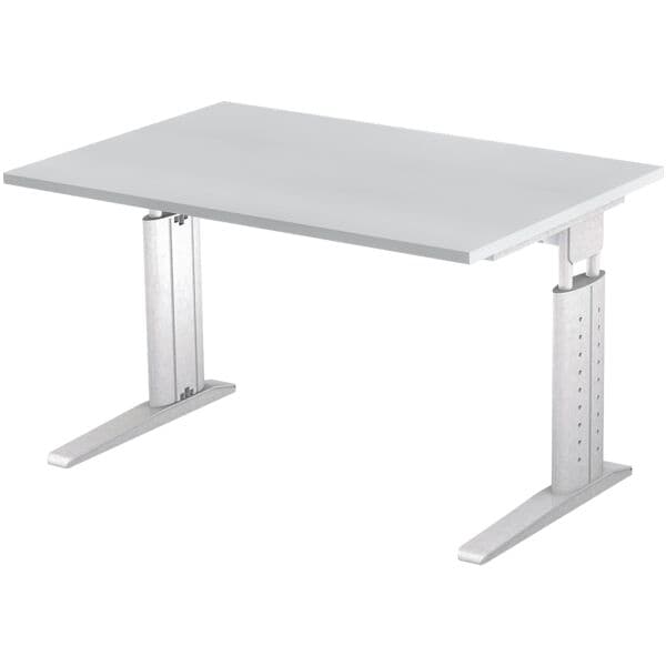 OTTO Office Premium Schreibtisch »Otto Office Line III« 120 cm grau, 120x86x80 cm