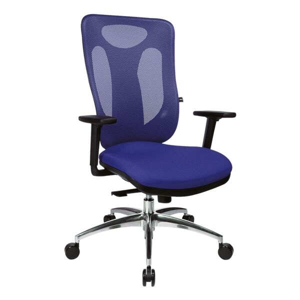 Topstar Bürostuhl »Sitness Net Pro 100« mit Armlehnen blau