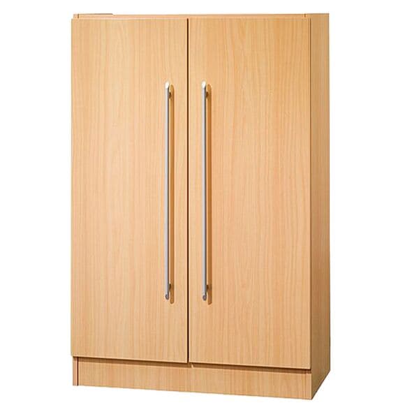 HAMMERBACHER Aktenschrank »Q-Line« 80 cm breit 3 OH braun, 80x127x42 cm