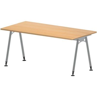 Schreibtisch »A-Line« 160 cm braun, HAMMERBACHER, 160x76x80 cm