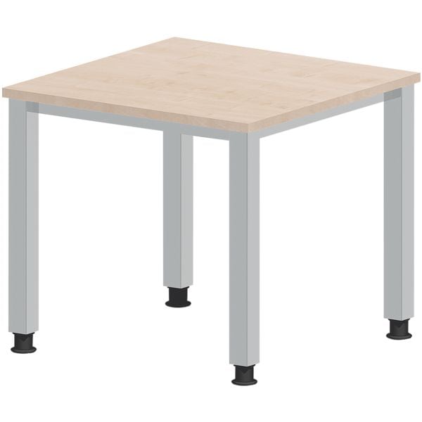 HAMMERBACHER Schreibtisch »Q-Line« 80 cm braun, 80x76x80 cm Image