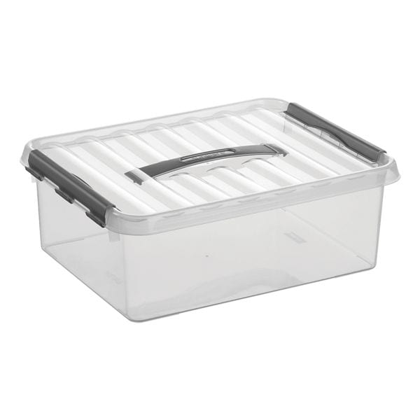 sunware Ablagebox »the q-line« 12 Liter H6160302 transparent, 30x14x40 cm