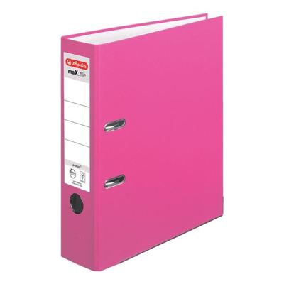 Herlitz Ordner »maX.file protect« breit pink, 8x31.8x28.5 cm