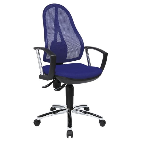 Topstar Bürostuhl »Open Point P Plus« mit Armlehnen blau