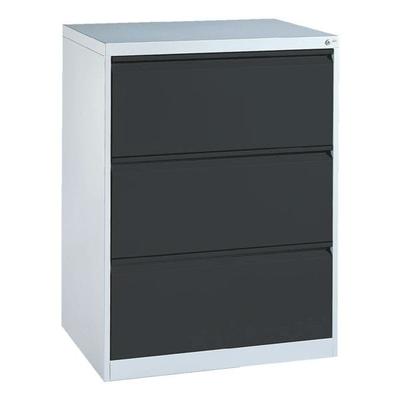 Hängeregistraturschrank A4 schwarz, CP, 78.7x104.5x59 cm