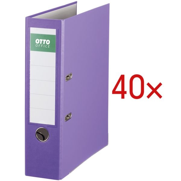 OTTO Office 40x Ordner »Exclusive I« violett, 8x32x28.5 cm Image