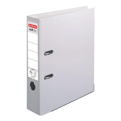 Herlitz Ordner »maX.file protect« breit grau, 8x31.8x28.5 cm