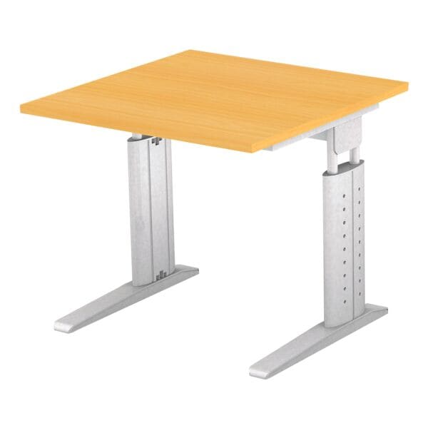 OTTO Office Premium Schreibtisch »Otto Office Line III« 80 cm braun, 80x86x80 cm