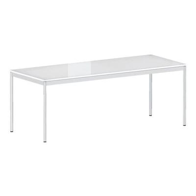 viasit Schreibtisch »System 4, extra lang« (ca. 200 cm) weiß, 200x76x100 cm