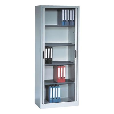 CP Stahlschrank »Omnispace« mit Rollladen 80 x 198 cm grau, 80x198x42 cm